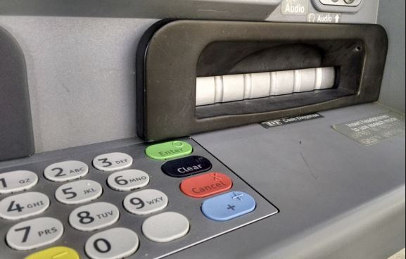 ATM cash dispenser with camera